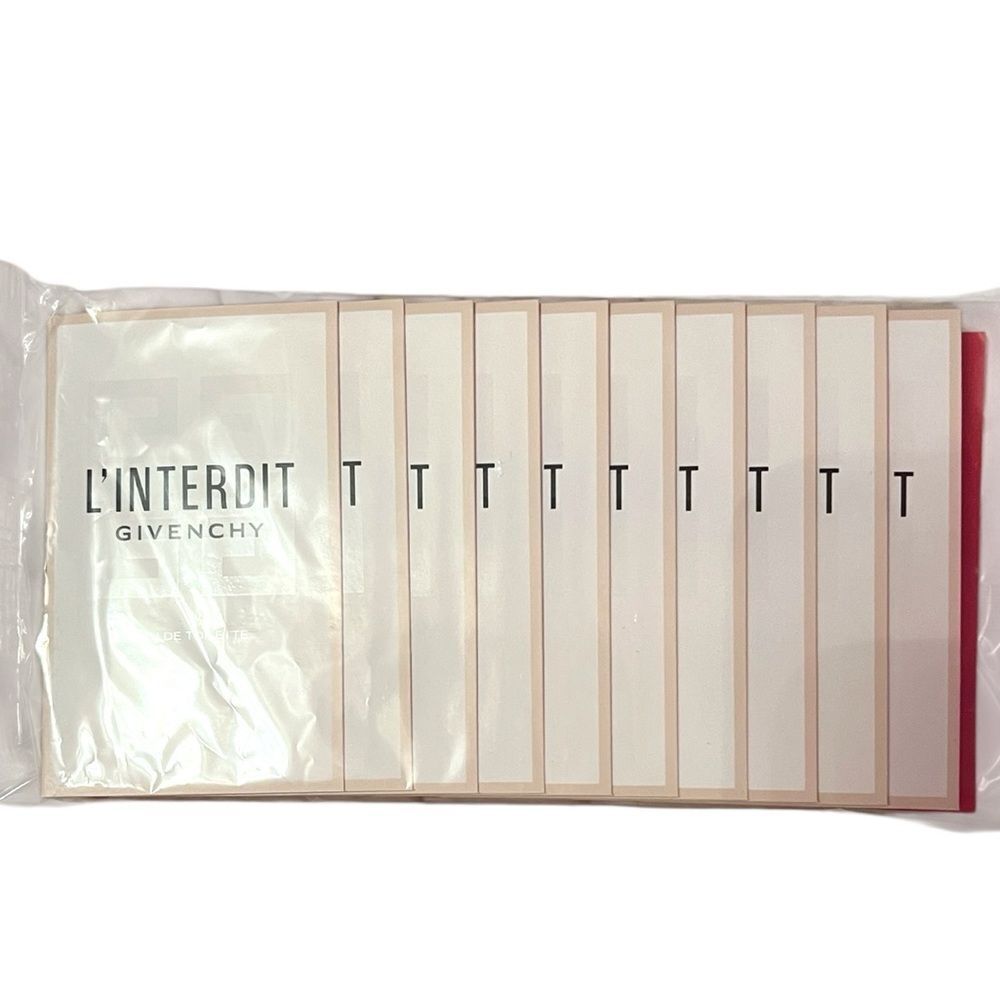 Givenchy L'Interdit Eau de Toilette 1 ml Sample 10 Packs